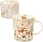 Home4you Kruus MIA DEER H9,5cm 320ml, kinkekarbis