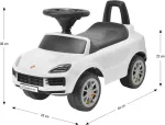 Milly Mally Kids Vehicle Porsche Cayenne S white