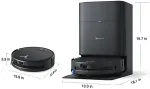 Tolmuimeja ECOVACS DEEBOT T80S OMNI EU 0.22 L Black