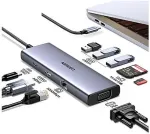 UGREEN Revodok USB-C 6-IN-1 Hub met 4K HDMI USB Type-C 10000 Mbit/s