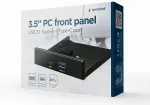 Gembird CASE ACC FRONT 3.5" PANEL/USB 2P FDI3-U3C-01 GEMBRID