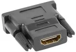 LANBERG AD-0010-BK cable gender changer HDMI DVI-D Black