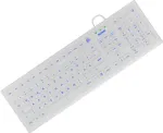 Klaviatuur Keysonic -8031INEL-WH (DE) Industrietastatur wei&szlig;