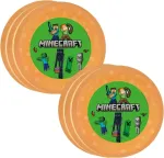 Procos korduvkasutatav peotaldrik, 21cm, 6 tk, Minecraft