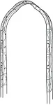 GARDEN_CENTE GARDEN ARCH 145X37.5X260CM