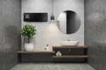 CONCEPT Wall ceramic heater QH4001 black