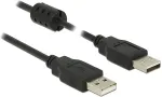 Delock Kabel USB 2.0 Typ-A Stecker > USB 2.0 Typ-A Stecker 2.0 m schwarz
