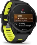 Garmin Nutikell FORERUNNER 170 Black with Black/Amp Yellow Band