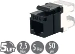 Solarix CAT6 UTP SXKJ-6-UTP-BK slotted keystone