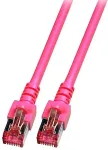 EFB Elektronik EFB RJ45 Patchkabel S/FTP Cat.6 LSZH 0.50m magenta
