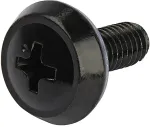 STARTECH 10-32 RACK SCREWS AND NUTS - 50 PACK - BLACK