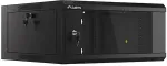 LANBERG RACK CABINET 19" WALL MOUNT 4U 600 QUICK ASSEMBLY (FLAT PACK) BLACK