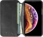 Krusell Sunne mobile phone case 15.5 cm (6.1") Wallet case Black