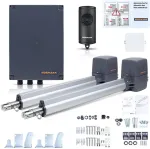Hormann i Rotamatic 2 868MHz BiSecure komplekt kuni 5m kahepoolsete v&auml;ravate jaoks