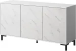 Cama MEBLE MARMO 3D chest of drawers 150x45x80.5 cm white matt/marble white