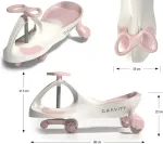 Milly Mally Gravity ride Gravity Cream Pink