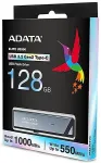 M&auml;lukaart ADATA UE800 USB flash drive 128 GB USB Type-C 3.2 Gen 2 (3.1 Gen 2) Silver
