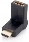 EQUIP HDMI Knickadapter 1920x1080/60Hz St/Bu 180&deg; schwarz Polybeutel