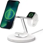 Belkin MagSafe 3-in-1-Ladeger&auml;t iPhone 12/13 Serie, wei&szlig;