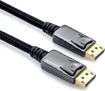 ROLINE DisplayPort Kabel, DP-DP, v1.2, ST - ST, schwarz-metallic, 1 m