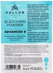 Kallos Cosmetics KJMN Advanced 9 Bleaching Powder 35g - Hair Color naistele