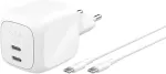 Belkin BOOSTCHARGE 67W DUAL USB-C LADE POWER DELIVERY UND PPS INKL. 2M