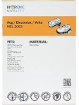 Nordic Quali Dust bags TY MEL2063 AEG 5pcs + 1 filter / NQ-8-P / 358507
