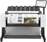 Printer HP Inc HP DesignJet T2600 PostScript - 914 mm (36) Multifunktionsdrucker - Farbe - Tintenstrahl - 914 x 8000 mm, 610 x 15000 mm (Original) - Rolle (91,4 cm x 91,4 m), 914 x 1219 mm (Medien) - bis zu 0.32 Min./Seite (Drucken) - 1 Rolle - Gigab ...