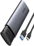 Ugreen 10903 storage drive enclosure SSD enclosure Black, Grey M.2