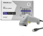 QOLTEC 50877 Laser scanner 1D | USB | White