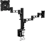 Logilink Monitorhalterung 2-fach, 13-26", Aluminium