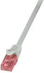 LOGILINK PrimeLine - Patch-Kabel - RJ-45 (M) - RJ-45 (M) - 20 m - UTP - CAT 6 - gepresst, glatt, halogenfrei - Grau (CQ2112U)