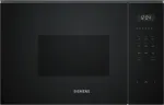 Mikrolaineahi Siemens iQ500 BF525LMB1 Einbau-Mikrowelle Schwarz, Edelstahl
