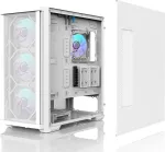 Korpus Zalman Z10 DUO ATX ZM-IF120 x4 White
