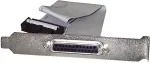 StarTech.com PLATE25F16, DB25, IDC 25, Female/Female, Grey