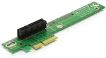 V&otilde;rgukaart Delock Riser Karte PCI Express x4 > x4 90&deg; links gewinkelt