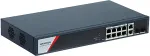 HIKVISION DS-3E1512HP-SI-8P2T2F Managed Switch PoE - Switch - 1 Gbps (DS-3E1512HP-SI-8P2T2F)