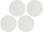 LA PORCELLANA BIANCA Set of 4 dinner plates LUNIA