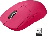Hiir Logitech G PRO X SUPERLIGHT Optisk Tr&aring;dl&oslash;s Pink
