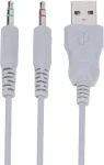 MARVO Headset LUMI 40 wired white
