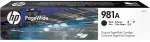 Tooner Hp Tinti Originaalne tindikassett Ink/981A Black (J3M71A)