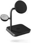Zens Office Charger Pro 3 Headphones, Smartphone, Smartwatch Black AC Wireless charging Fast charging Indoor