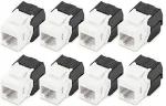 Digitus Keystone Jack Cat6/RJ45->LSA ungeschirmt 250MHz 8St