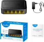CUDY FS105D network switch Unmanaged Fast Ethernet (10/100) White