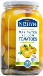 Nezhin Tomatid marineeritud kollased, 920g