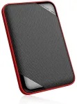 K&otilde;vaketas Silicon Power V&auml;line HDD Armor A62 5TB Black-red (SP050TBPHD62LS3K)
