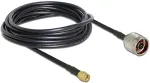 DELOCK Antennenkabel N Stecker > SMA Stecker RG-58 C/U 5 m