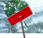 GreenBlue Flat Mop + Bucket + Telescopic Pole + 2 x Microfibre Pad 5.7L Floor Cleaning XXL Set Rotating Head