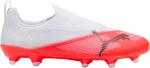 PUMA Ultra 7 Match LL FG/AG Jr Football Unisex Red, White