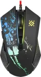 Hiir Defender Gaming, optic, wired mouse GM-933 SIN'SISTER 7200dpi 6P RGB